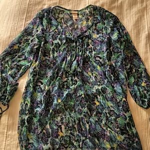 Profile by Gottex print swimsuit cover